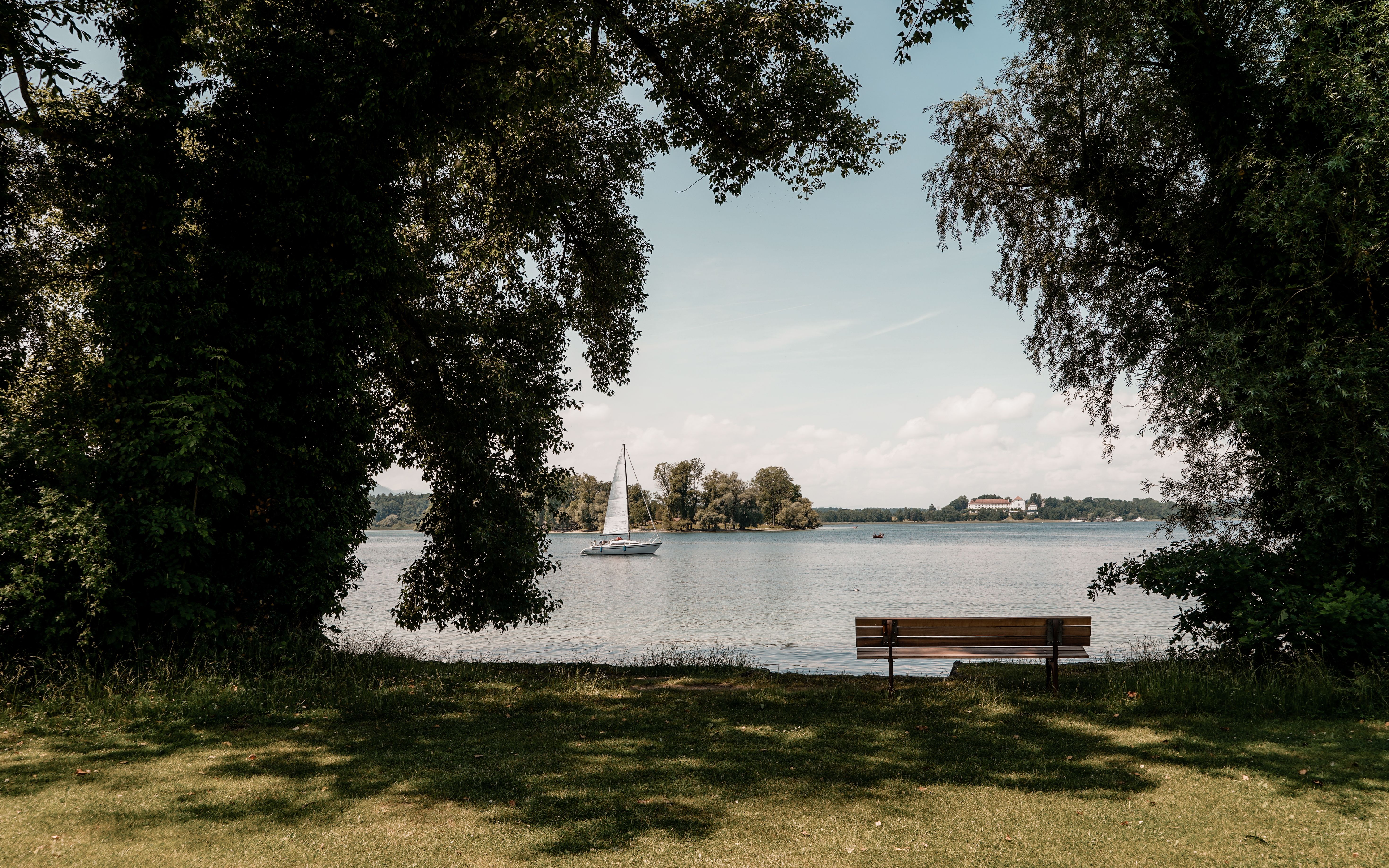 Plaże Prien i Bernau