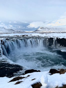 Gooafoss waterfall, Iceland