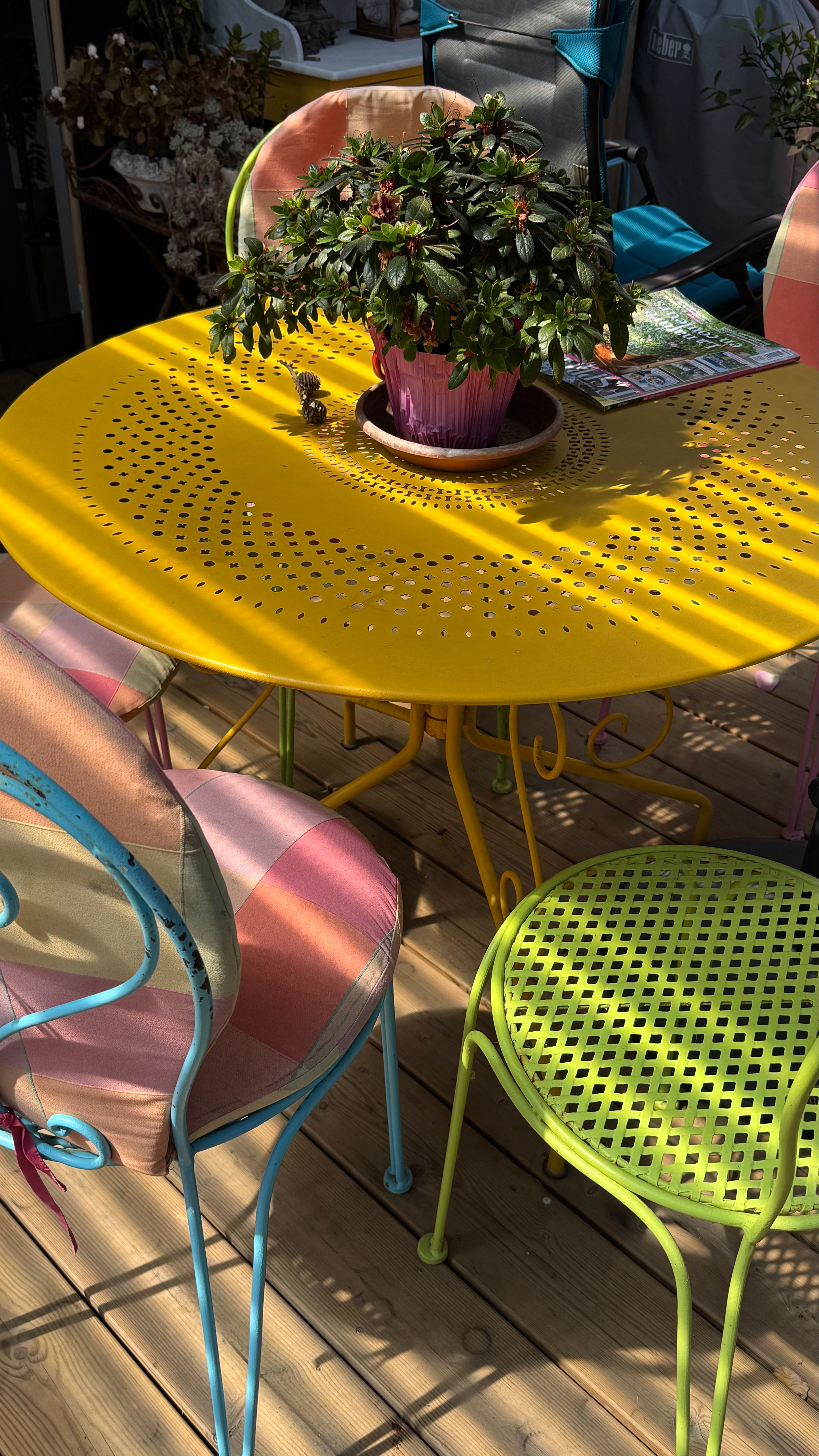 Décoration de terrasse avec des plantes en pot : créer des coins cosy pour lété 