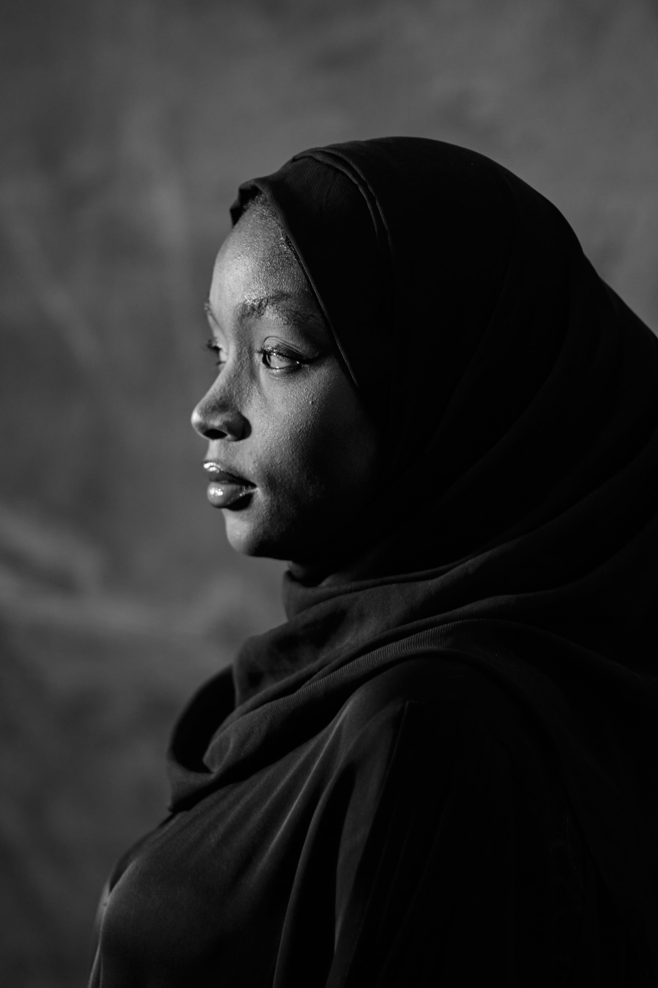 Close-up Portrait of Two Women in Hijabs · Free Stock Photo