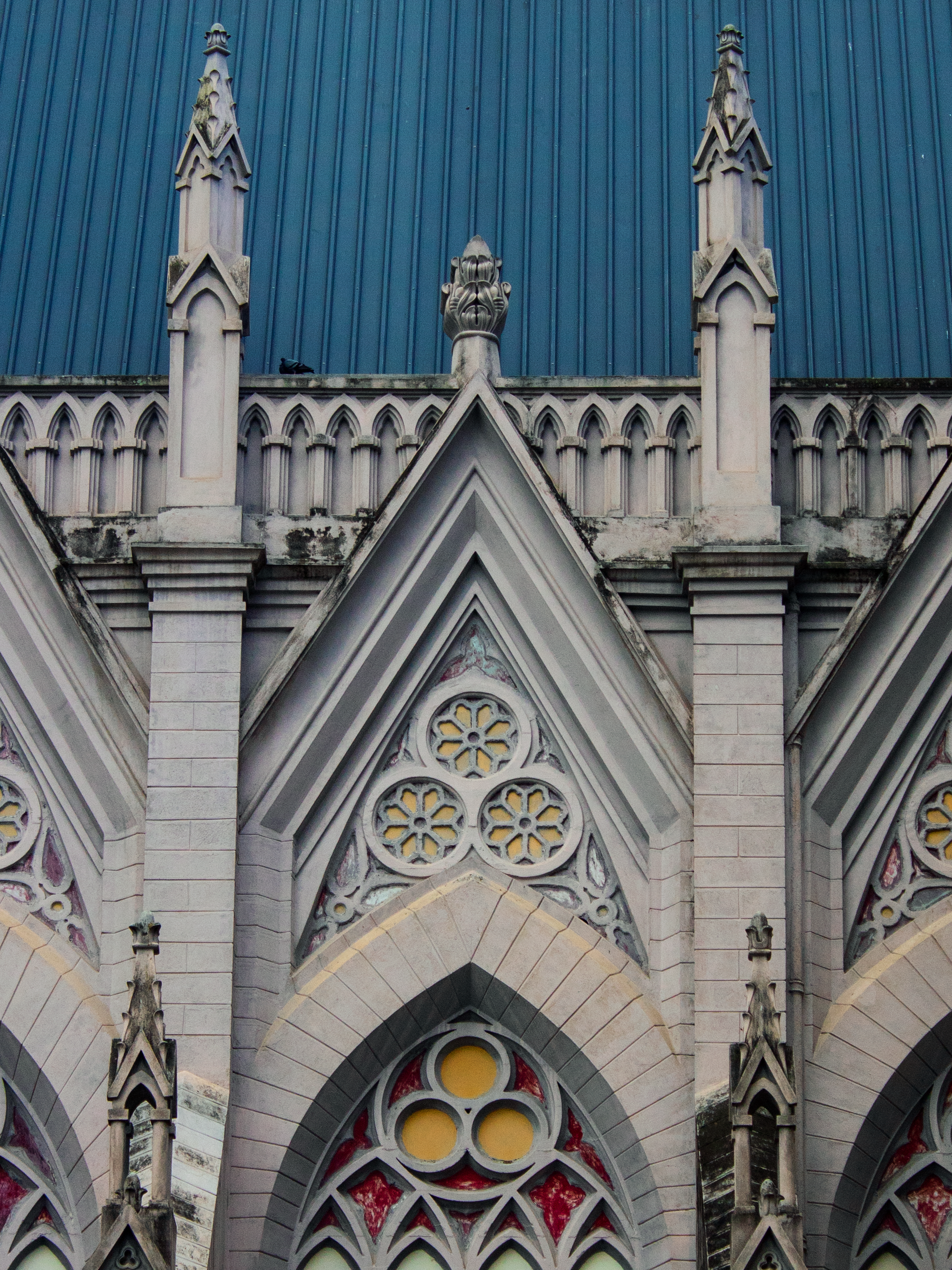 Gothic Cathedral Architecture with Spires · Free Stock Photo