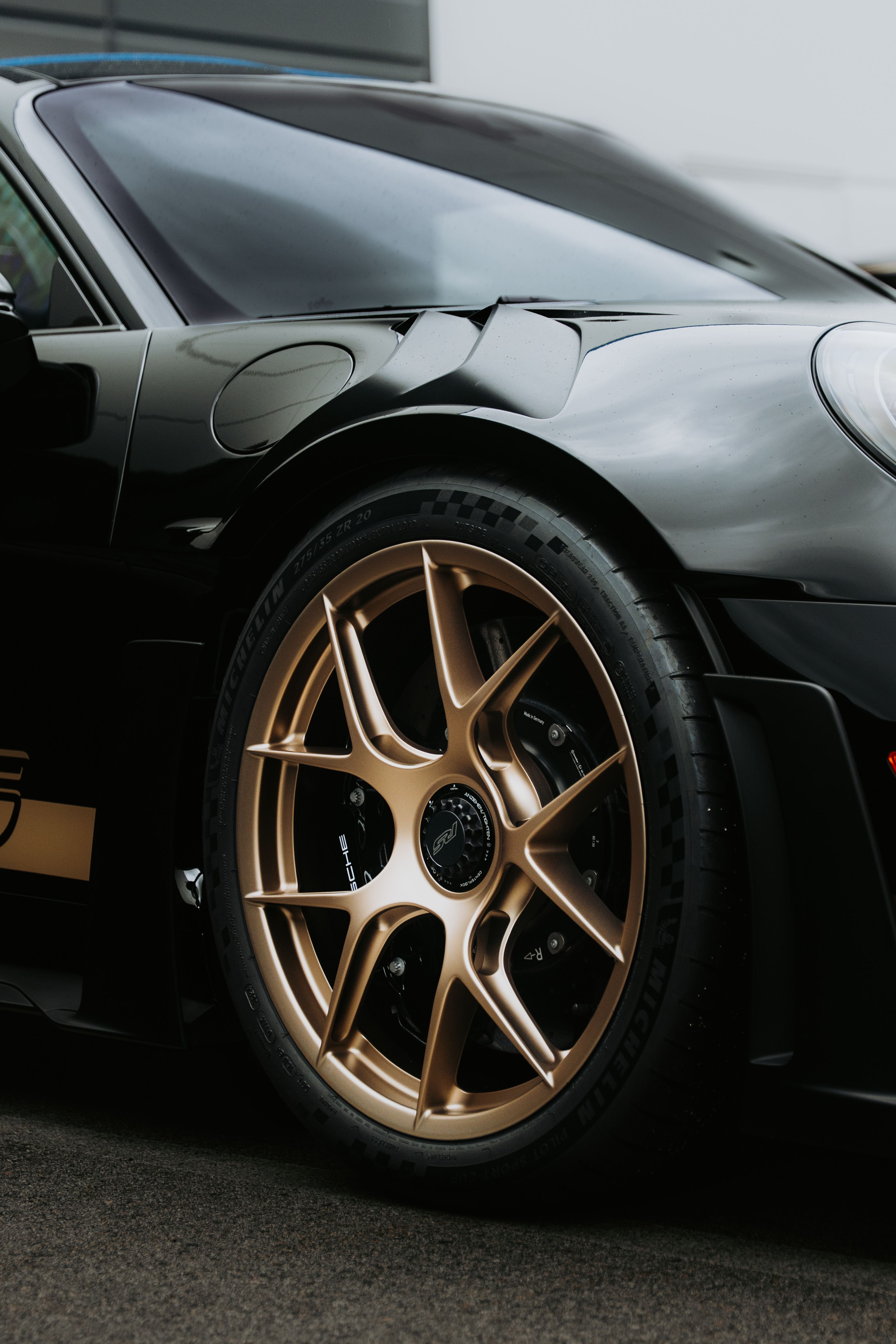 Goodyear Tire on Sports Car Alloy Rim · Free Stock Photo