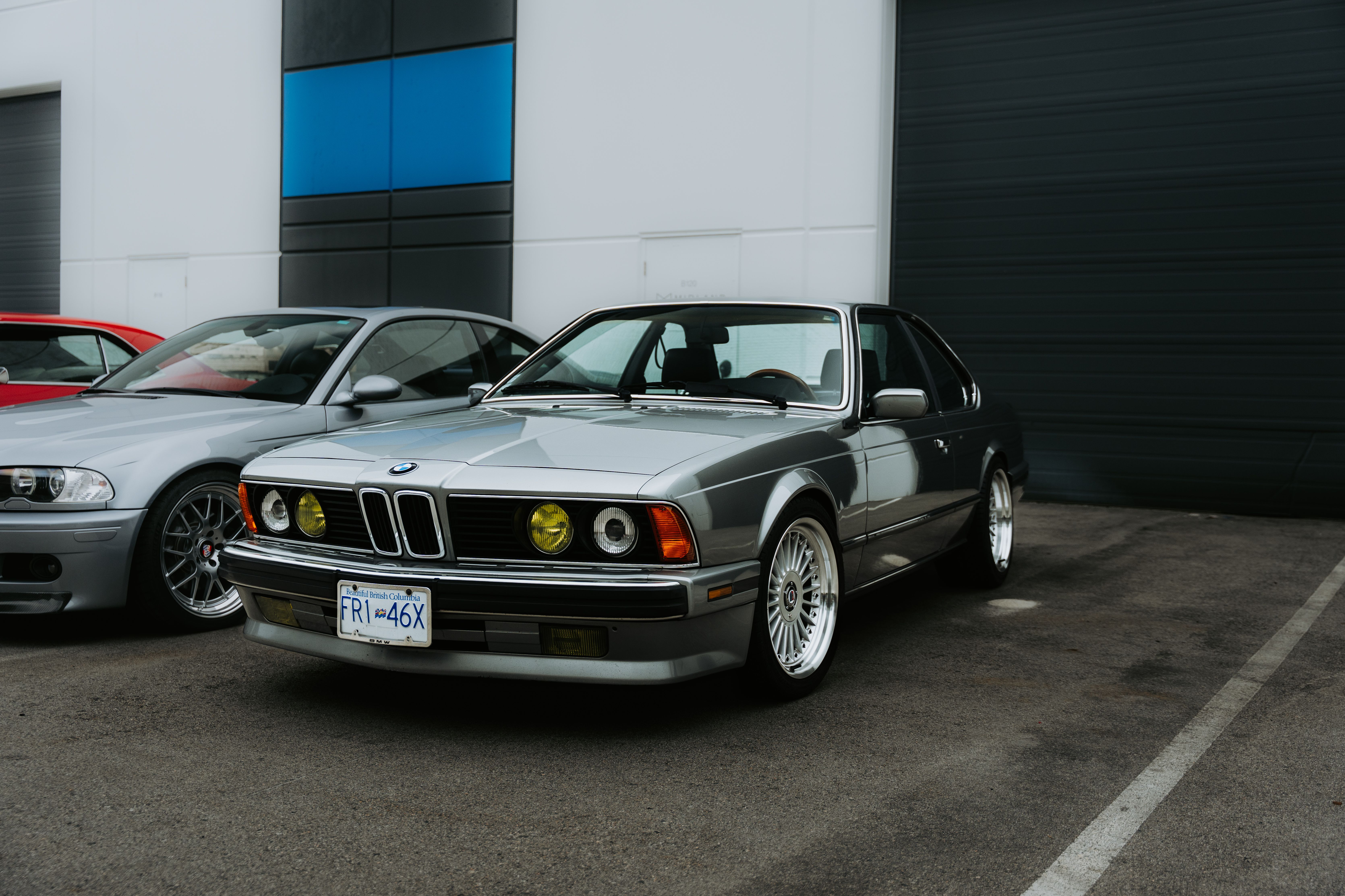 Classic BMW Car Parked on Urban Street · Free Stock Photo