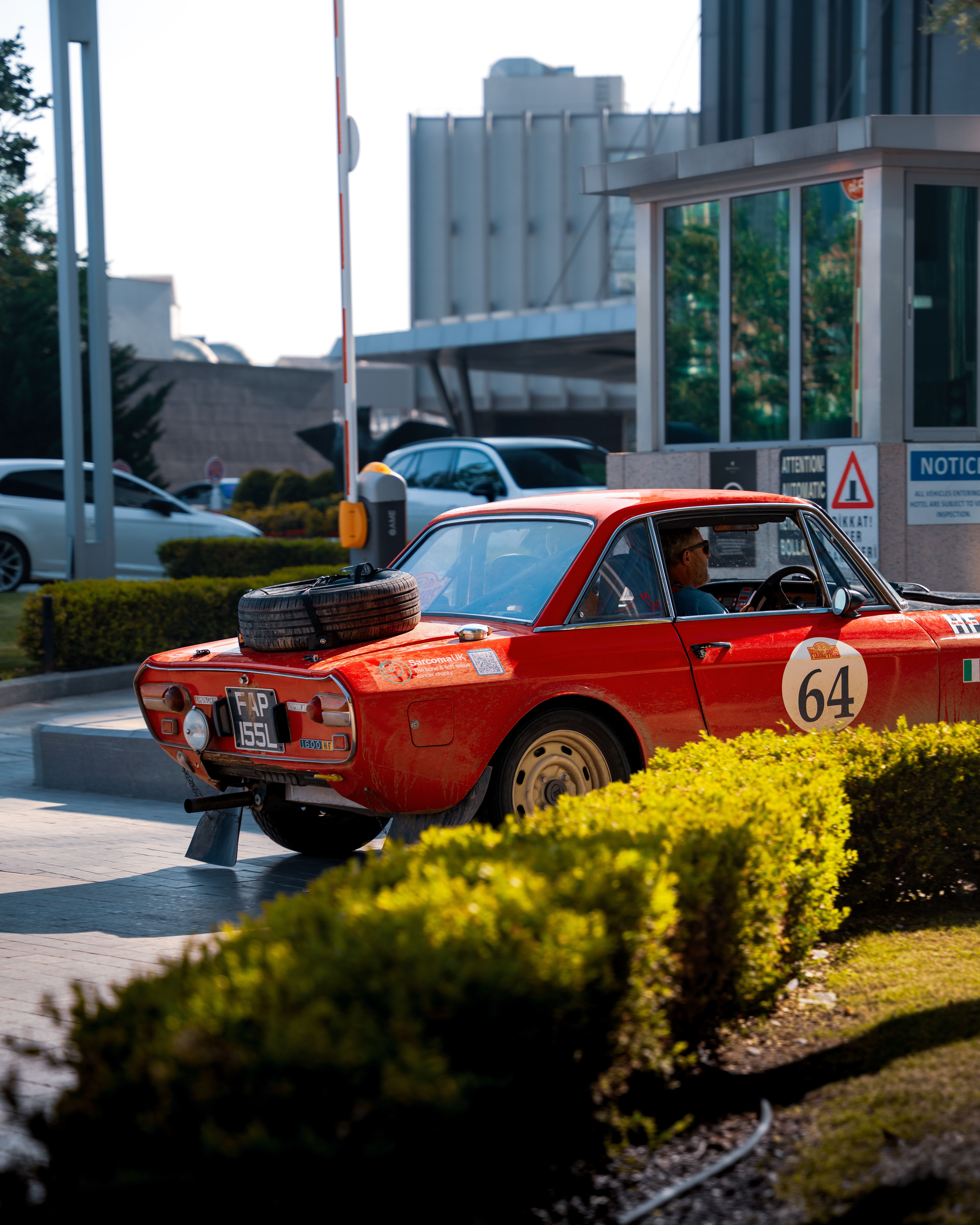 Classic Rally Car in Ankara Urban Setting · Free Stock Photo
