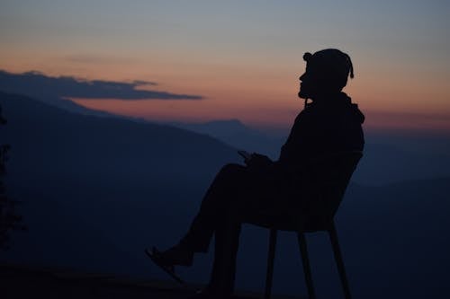 Free stock photo of black person, early morning, golden hour