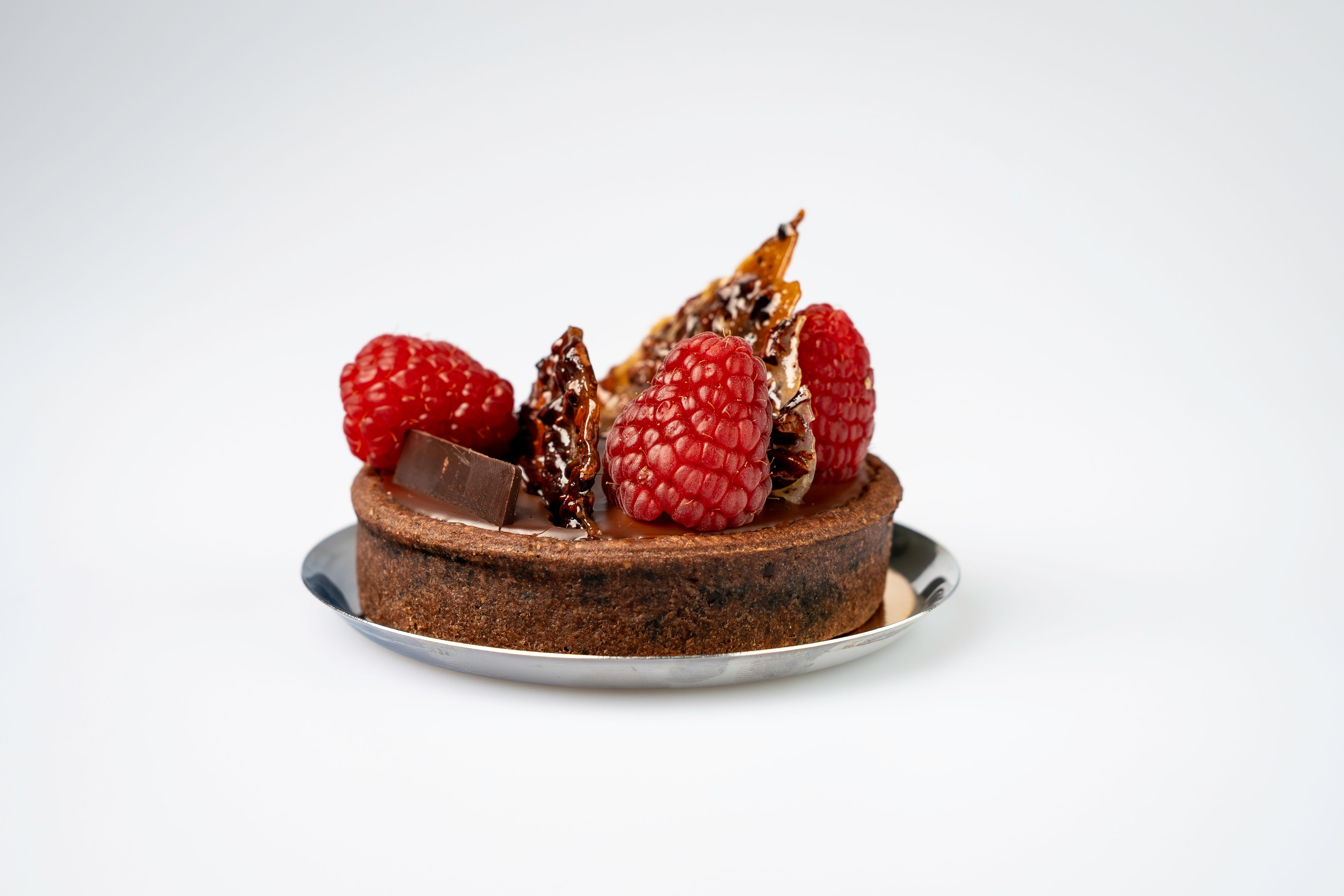 Spiced Tart with a Chocolate Ganache