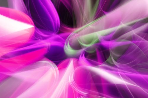 Free Dynamic abstract artwork with vibrant purple and pink light trails creating a mesmerizing visual effect. Stock Photo