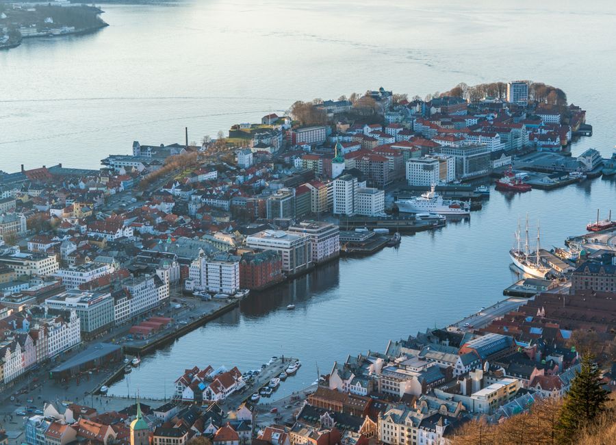 Bergen, Norway — streets and everyday scenes · stay connected with a Bergen eSIM from My Holiday SIM
