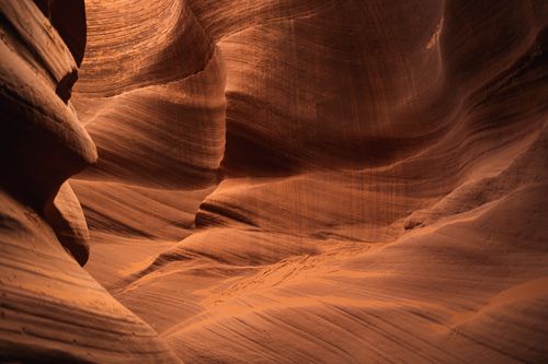 Free Explore the mesmerizing sandstone formations of Antelope Canyon, Arizona, with striking light and shadow contrasts. Stock Photo