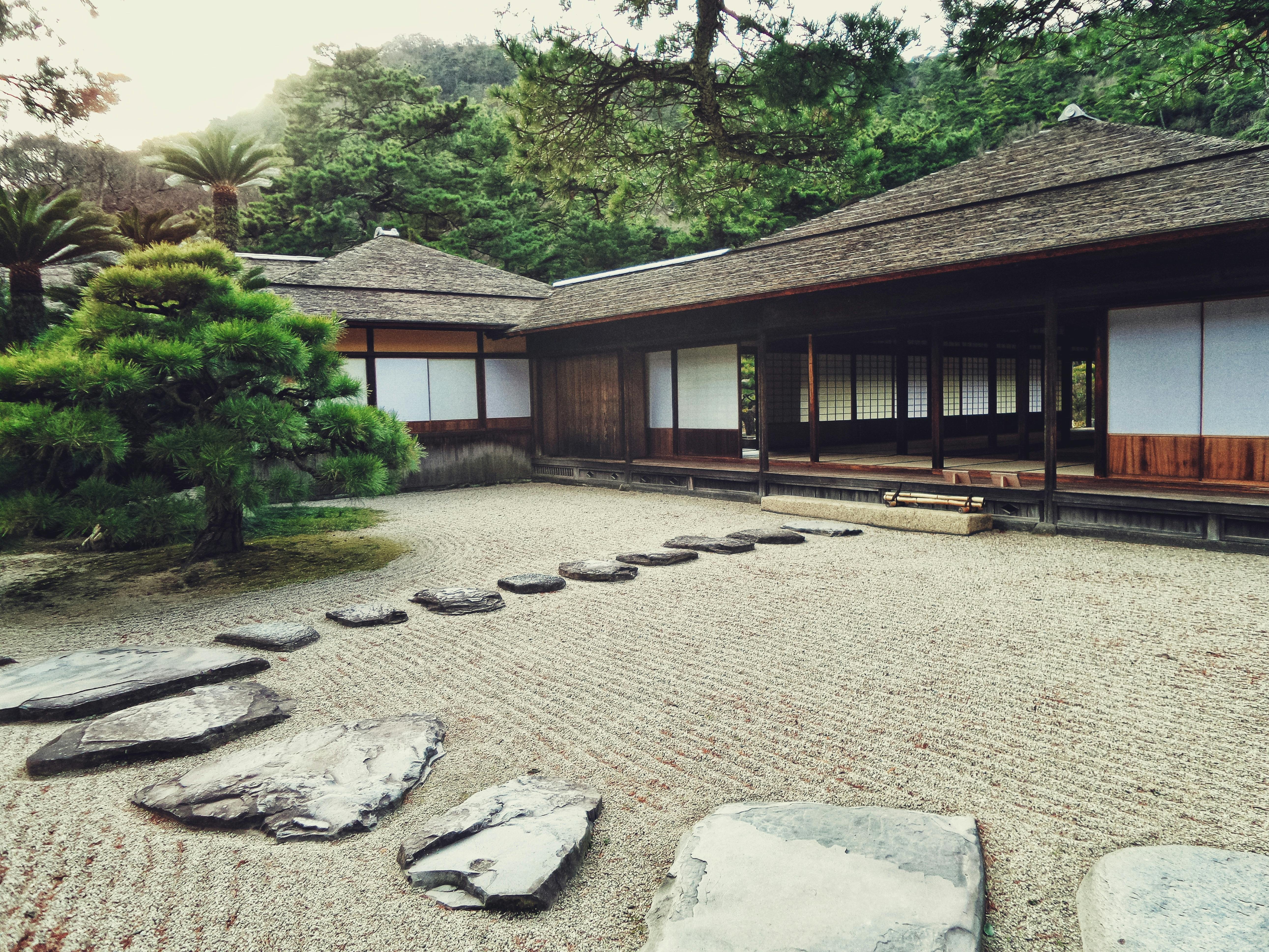 Zen Water Garden Stock Photo, Picture and Royalty Free Image