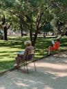 Tranquil Reading in Luxembourg Gardens, Paris