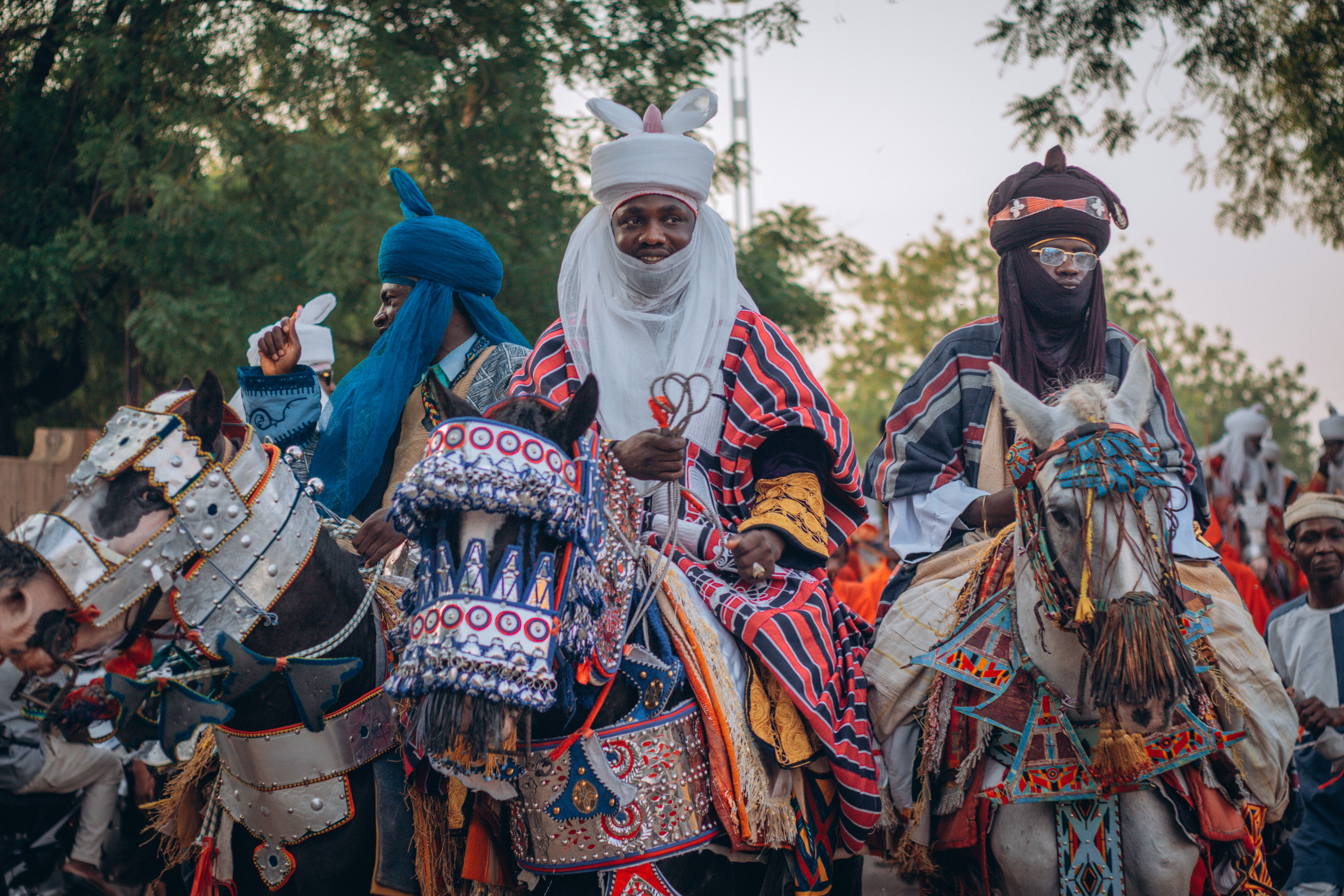 Traditional Festival with Horses and Riders · Free Stock Photo