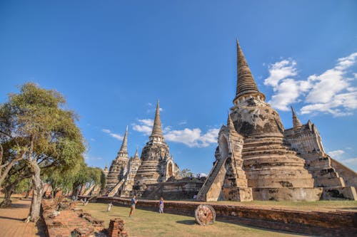 Fotobanka s bezplatnými fotkami na tému architektúra, ayutthaya, budhizmus