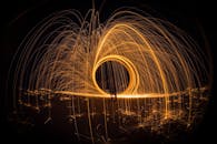 Light Painting at Night