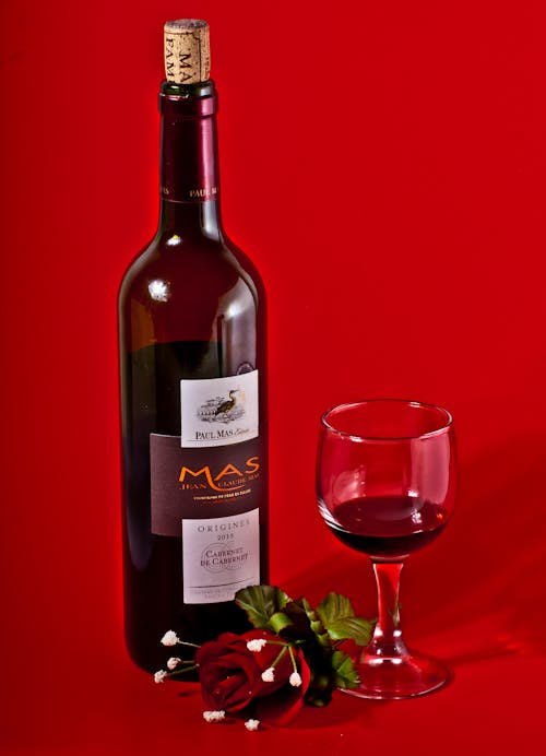 Free stock photo of rose wine Stock Photo