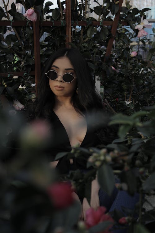 Photo Of Woman Wearing Sunglasses