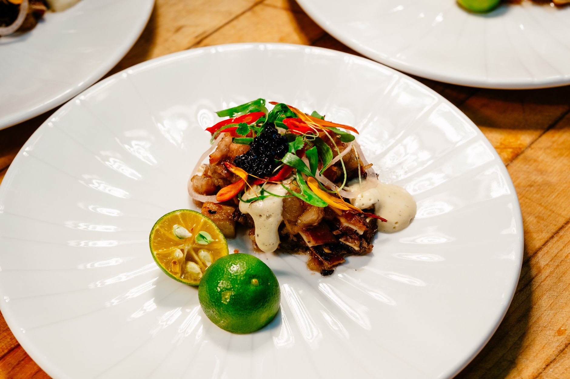 Traditional Filipino chicken adobo served with rice