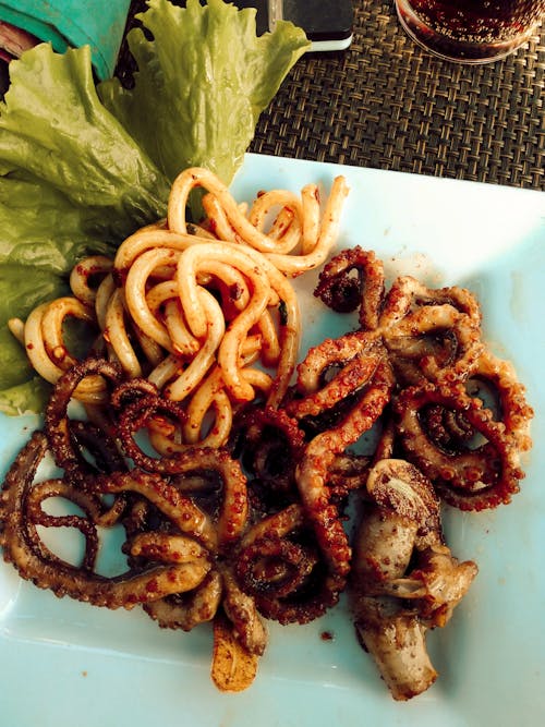 Free stock photo of food, kyubis kitchen, octopus