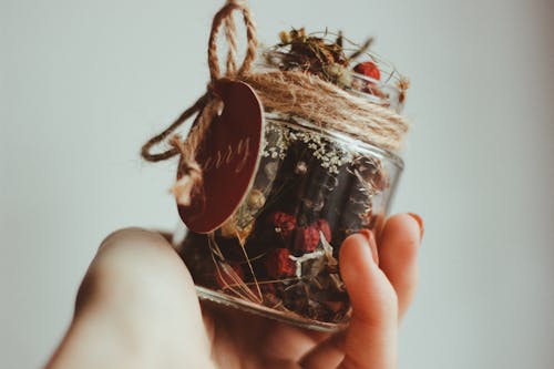 Clear Glass Jar