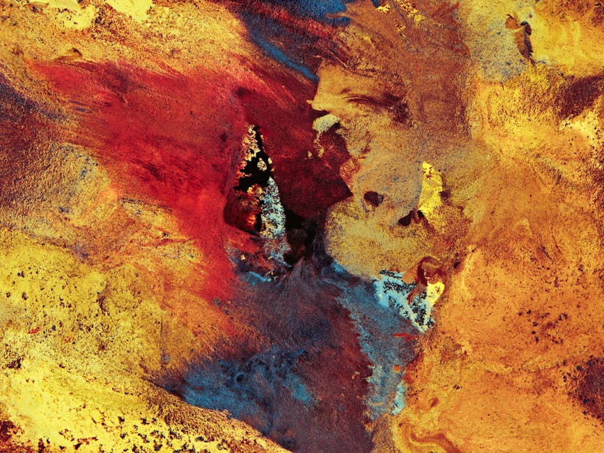 Blue Painting · Free Stock Photo