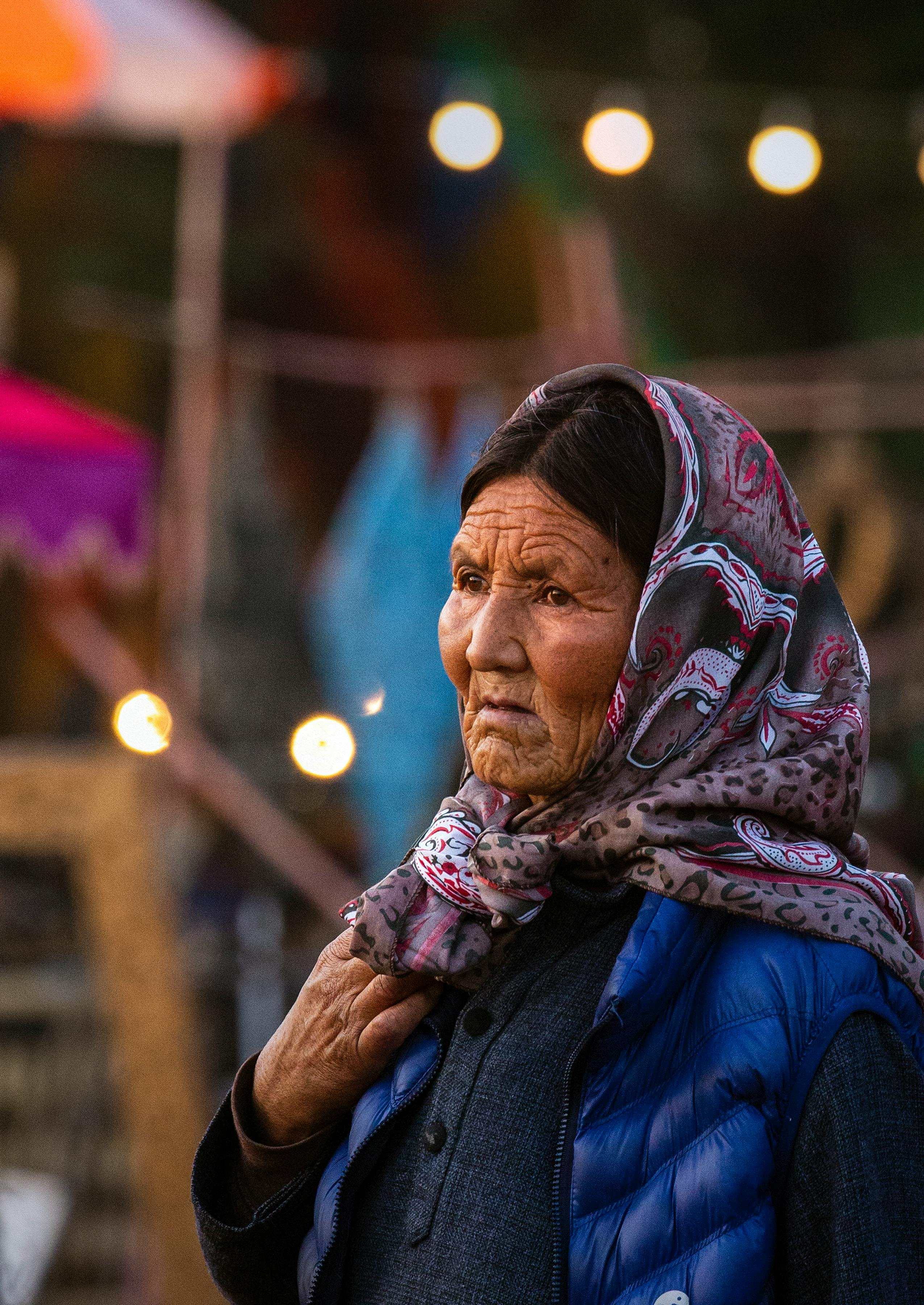 Adult Woman With Headscarf · Free Stock Photo