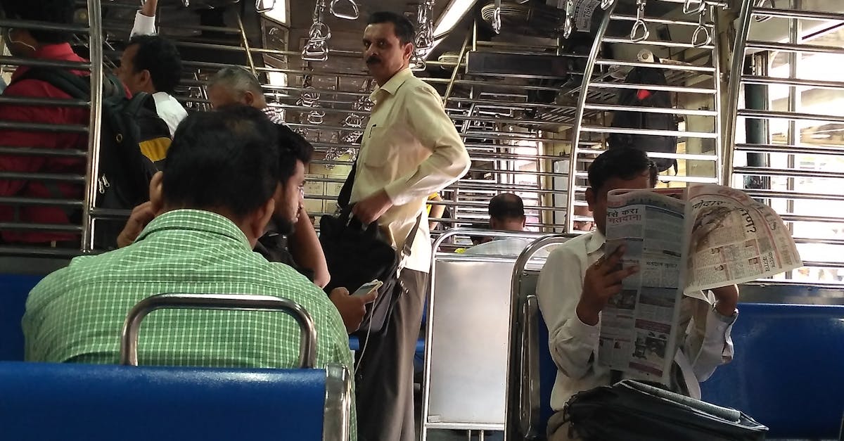 Free stock photo of Mumbai local train