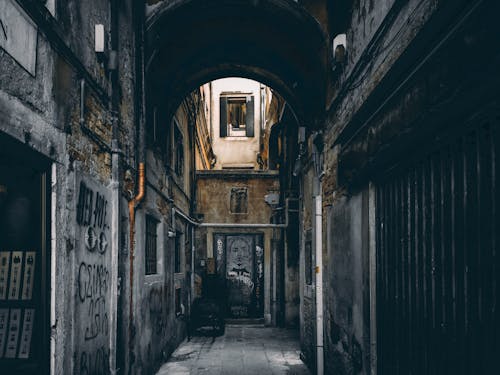 Alley in Between Buildings