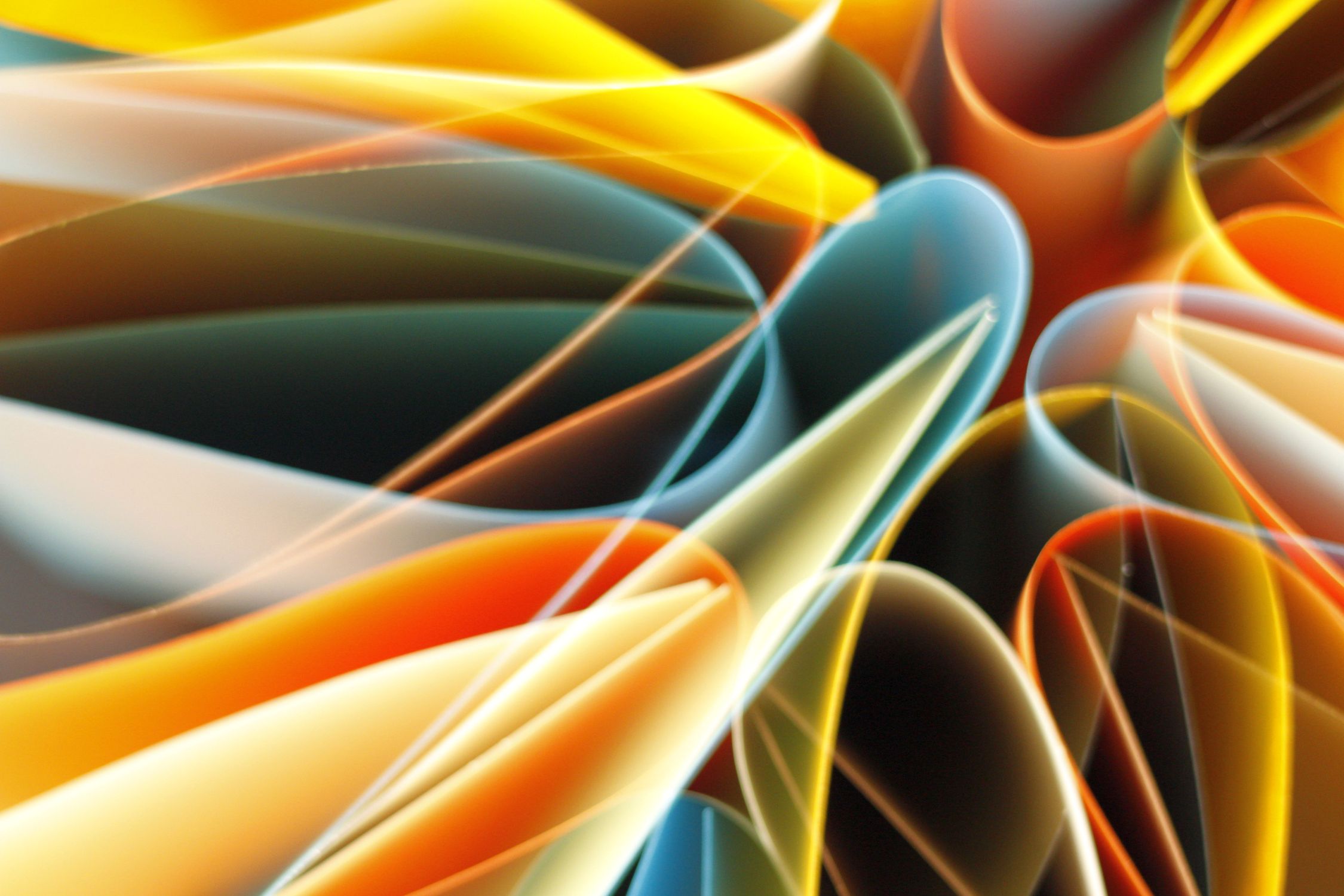 Vibrant Abstract Light Patterns Artwork · Free Stock Photo