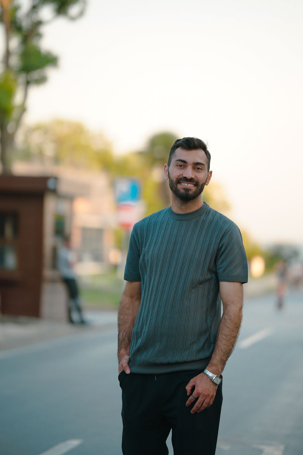 Casual Portrait of a Man on a Street in Istanbul · Free Stock Photo