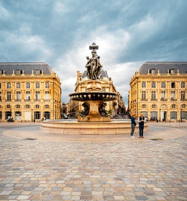 Scenic view of Bordeaux, France