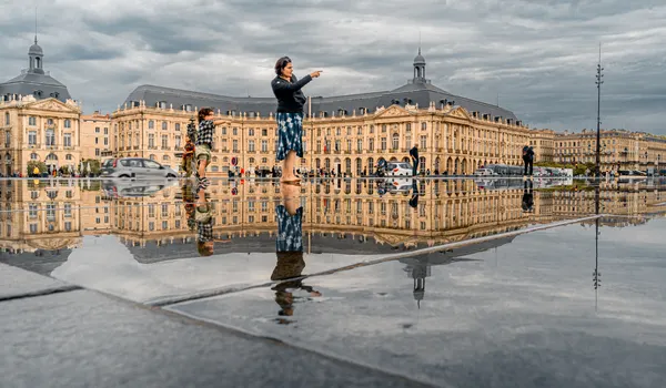 Bordeaux place de la Bourse