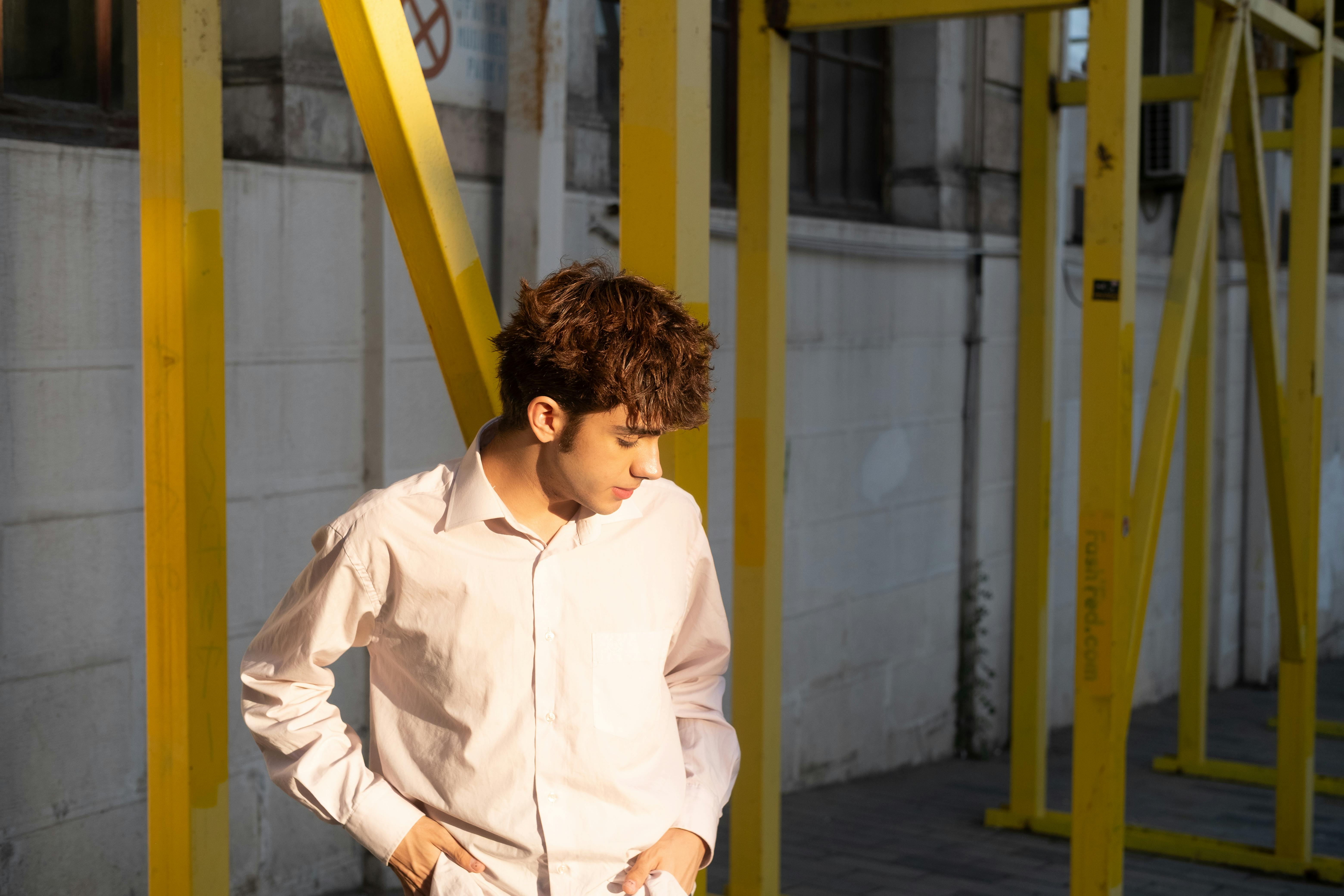 showing the man's style