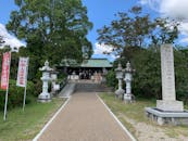 Serene View of Historic Japanese Shrine Entrance