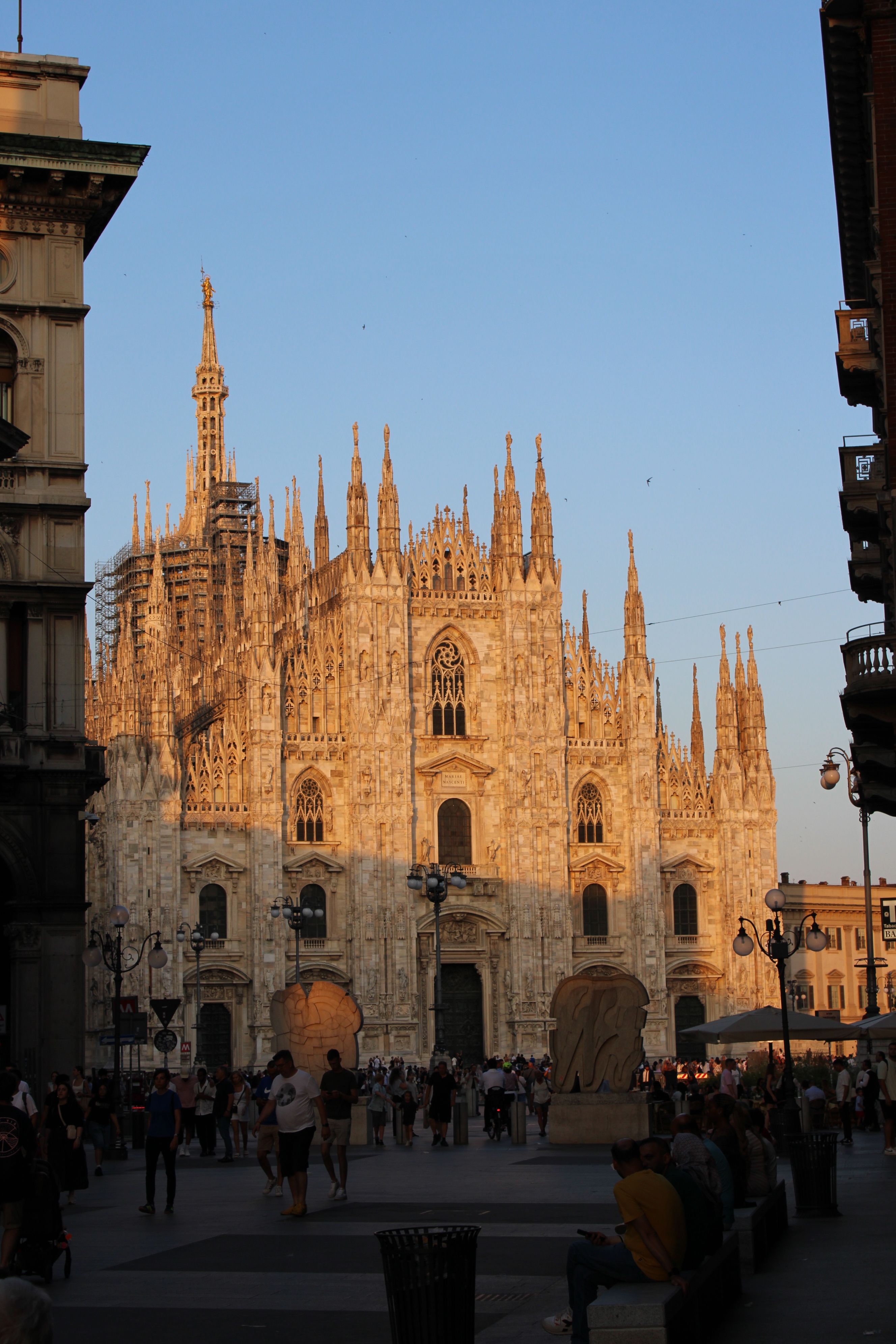 Gothic Architecture at Milan Cathedral, Italy · Free Stock Photo