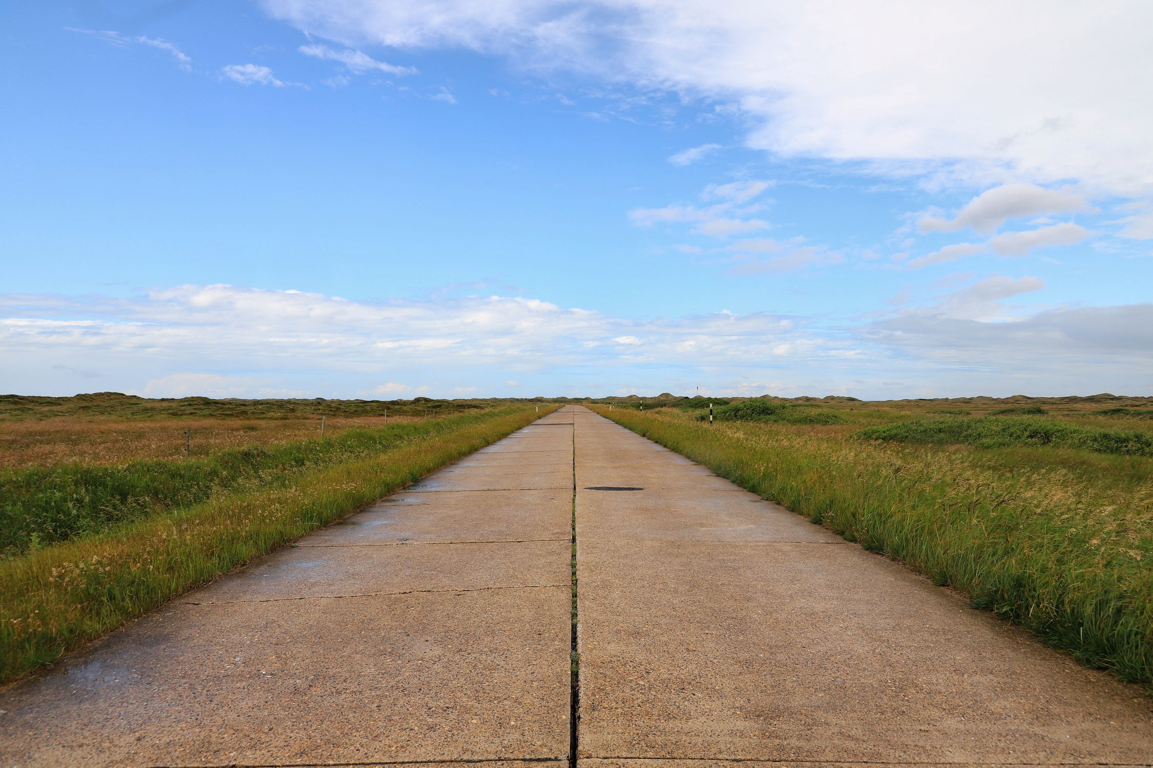 Danish Rd Endless Country Road in Danish Landscape · Free Stock Photo