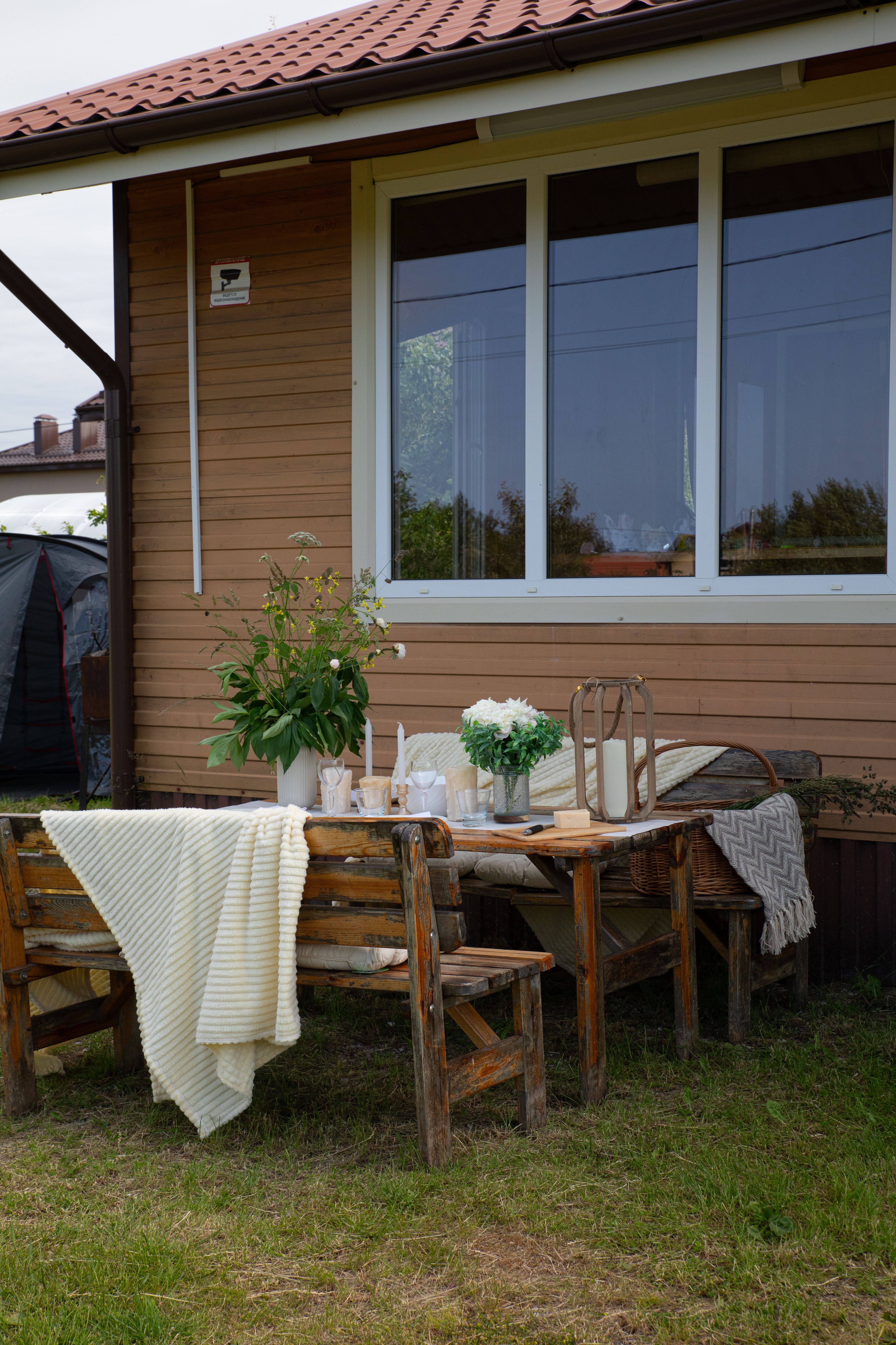 Mobilier de jardin écoresponsable - illustration