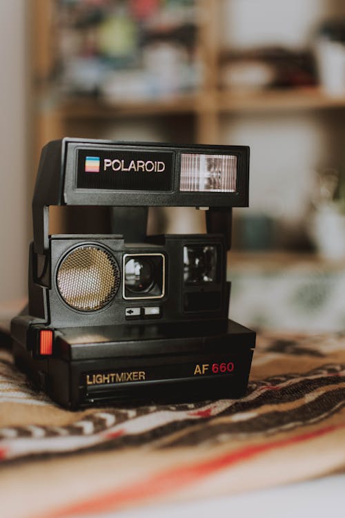 бесплатная камера Polaroid Стоковое фото