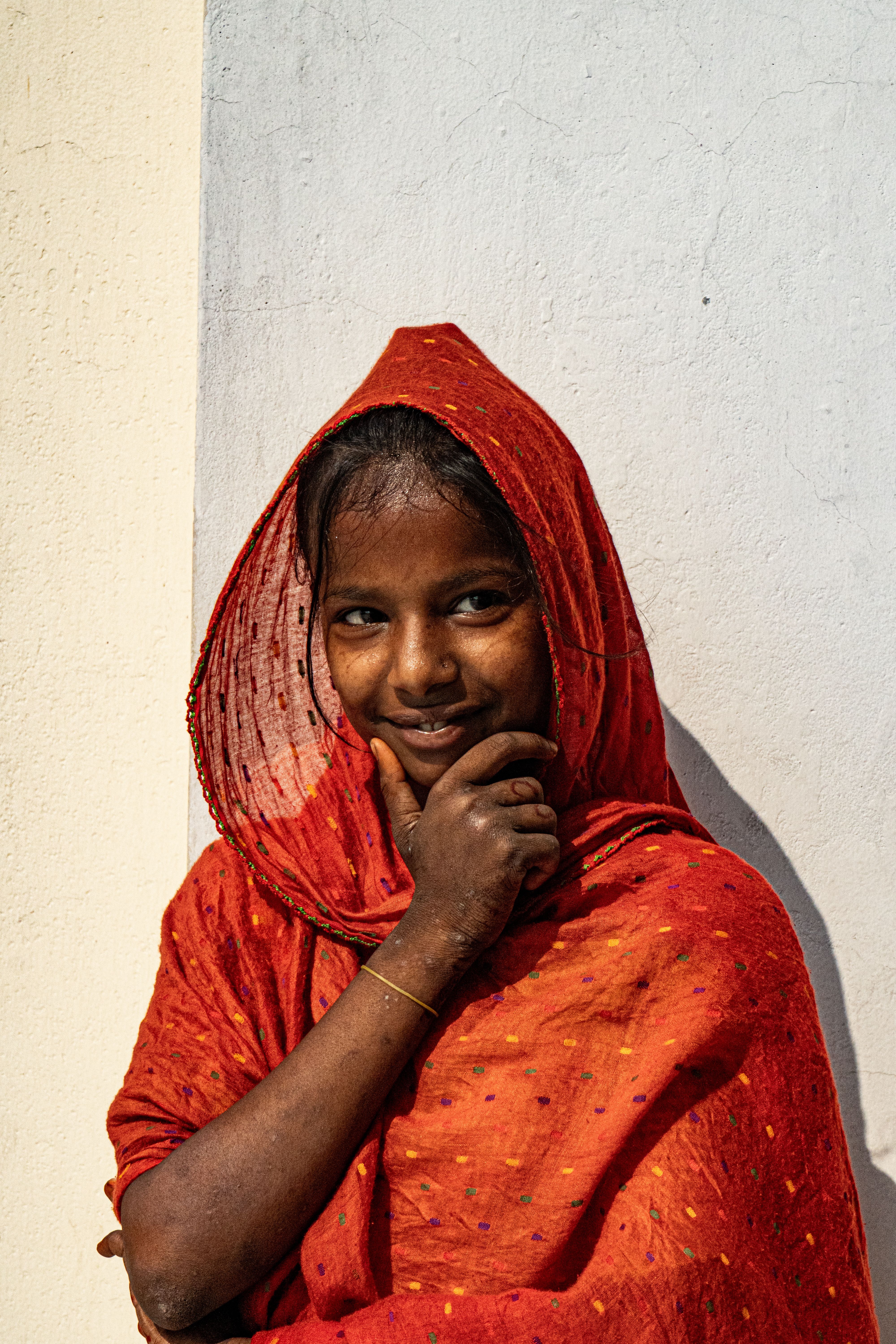 Portrait of a woman in traditional attire · Free Stock Photo