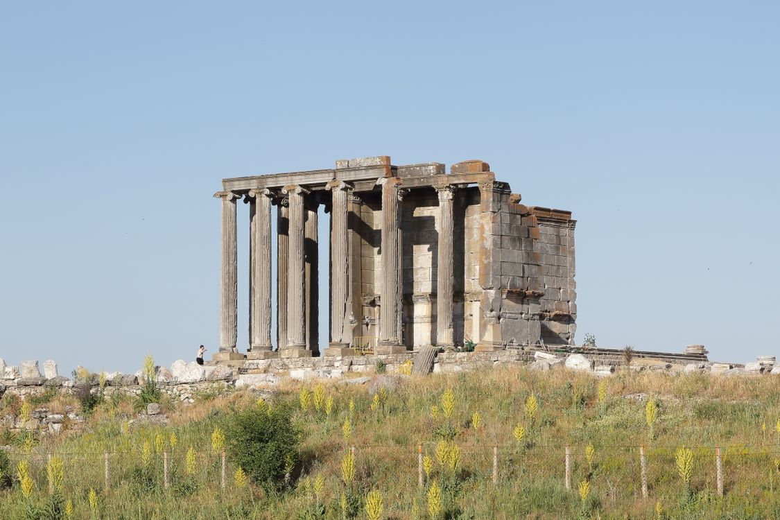 Ancient Temple Ruins in Open Field · Free Stock Photo