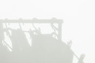 Artistic Shadow of Clothes on Hanger Backdrop