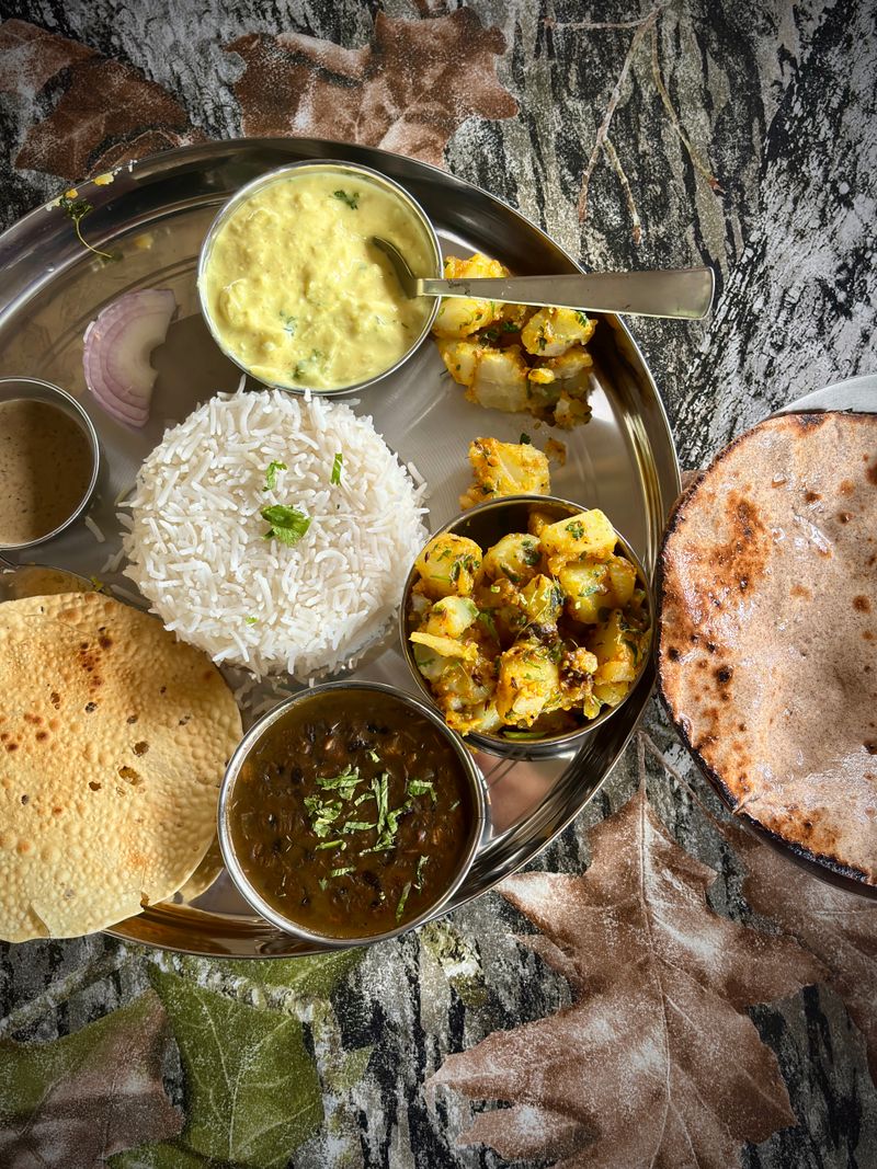 Vegetarian thali