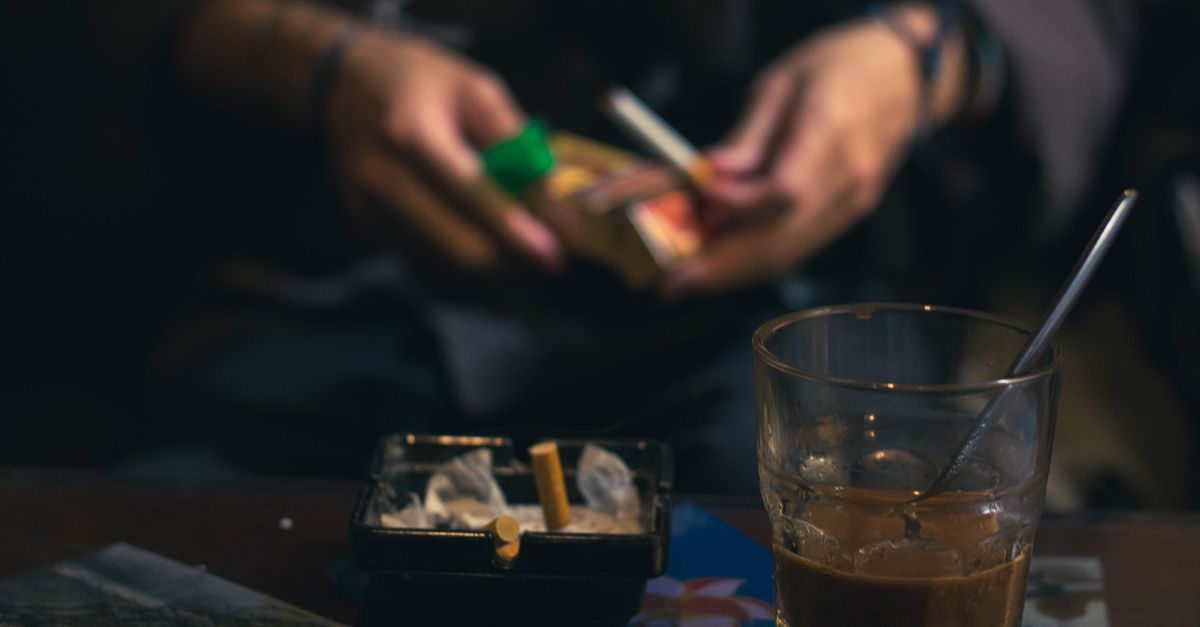 Cigarette linked to stress
