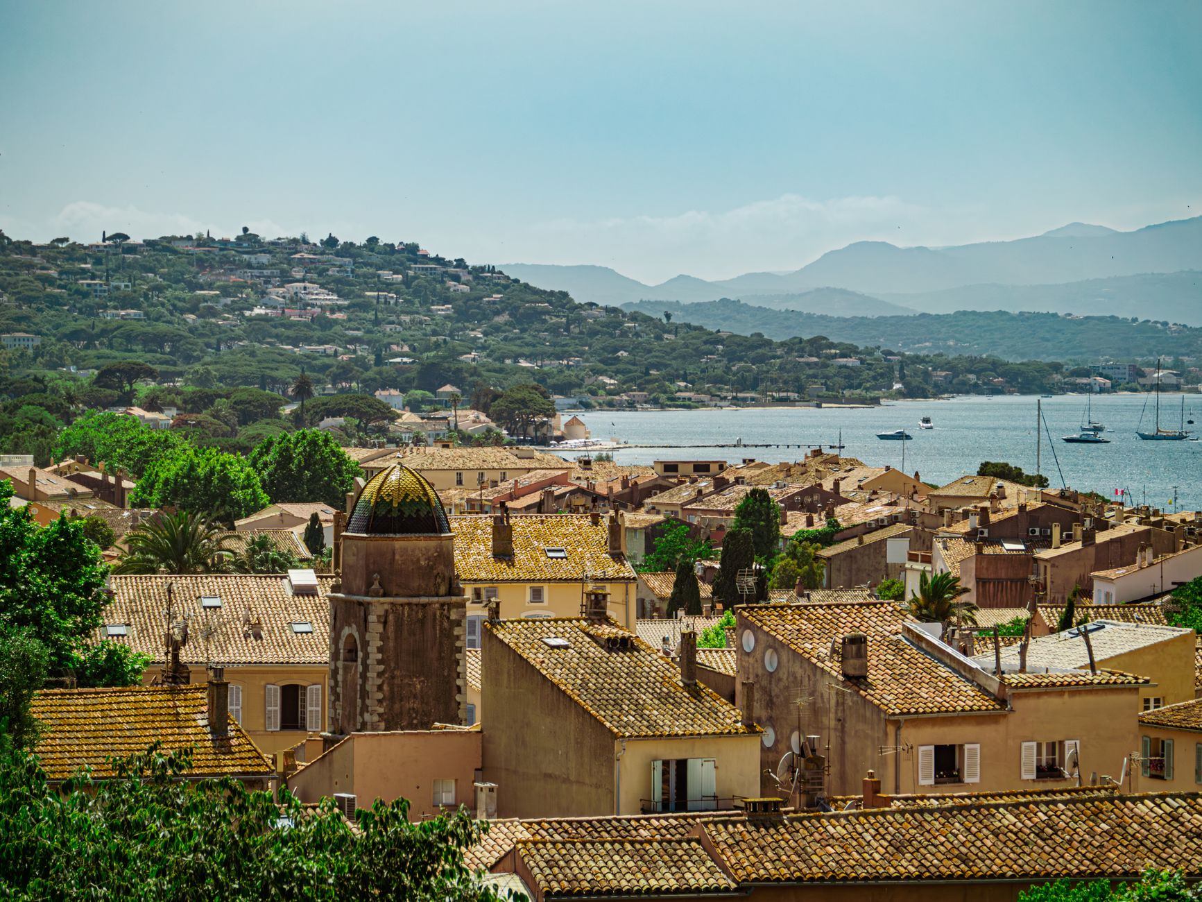 Villa met zeezicht in Saint-Tropez