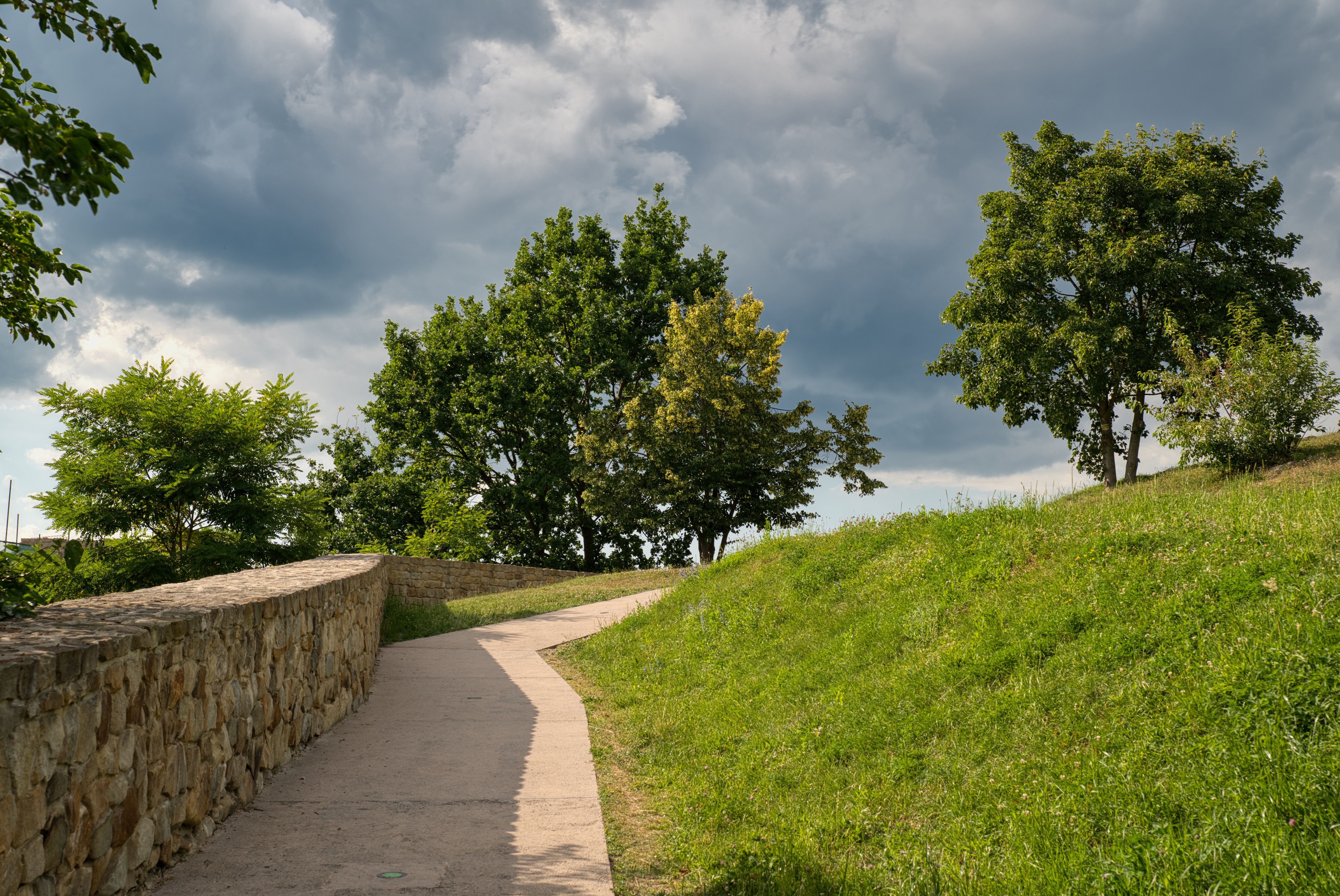 Walking path at J. Travis Price Park in Springfield