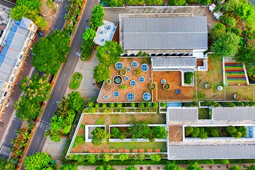 Aerial Photo of Buildings