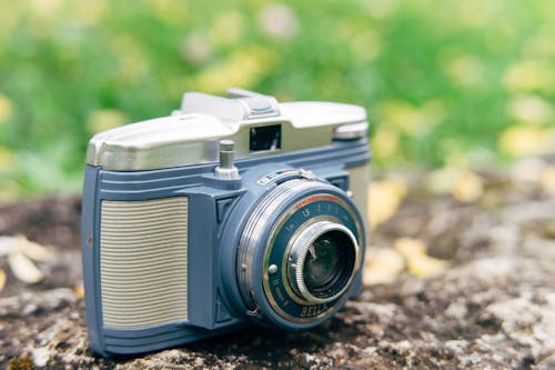 Δωρεάν στοκ φωτογραφιών με gadget, vintage φωτογραφική μηχανή, βάθος πεδίου
