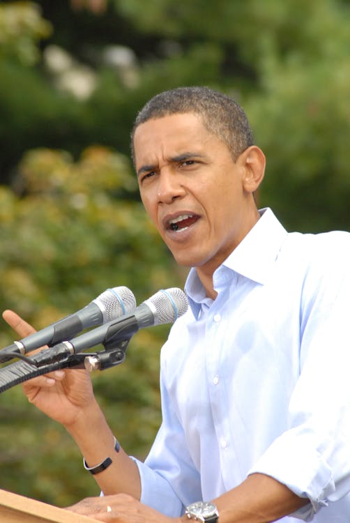 Gratis Presidente Obama Foto de stock