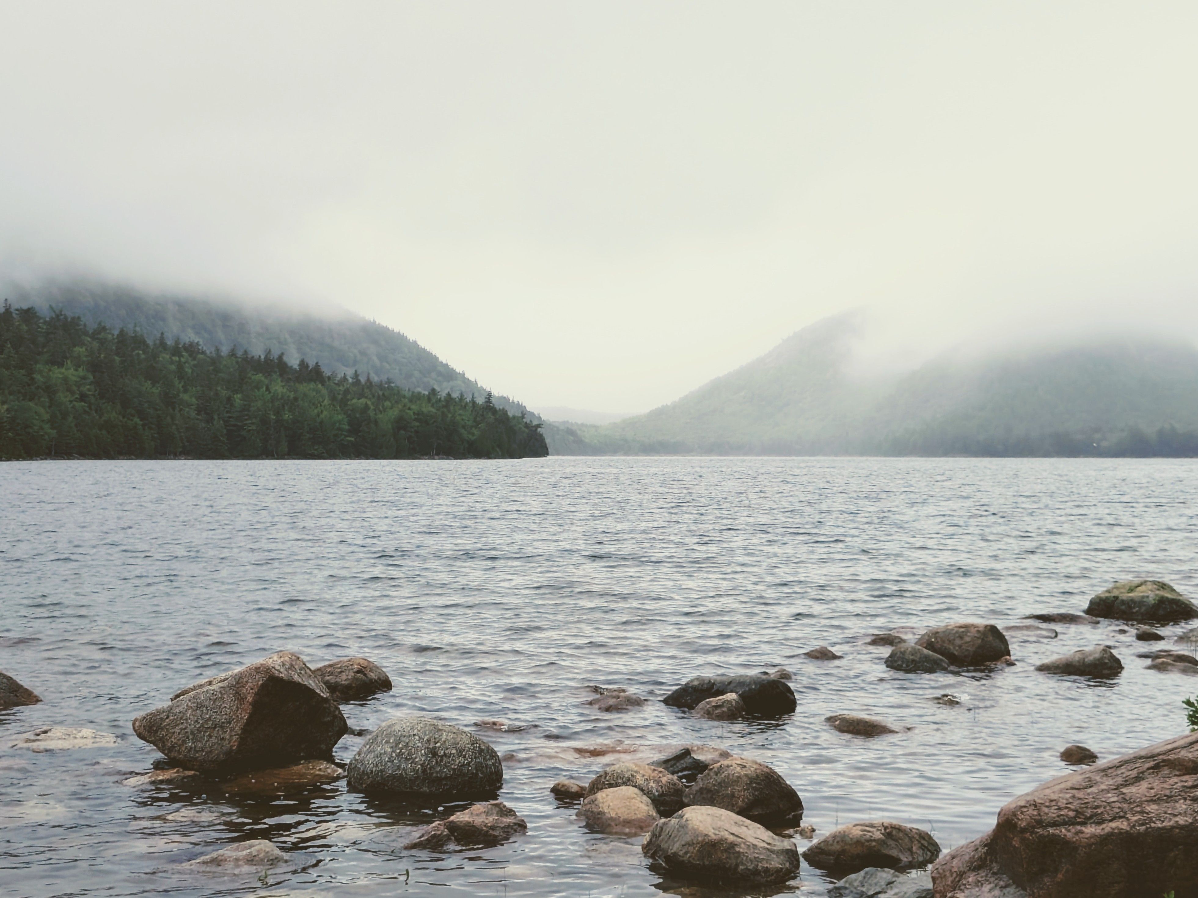 Pemadumcook Lake in the 100-Mile Wilderness