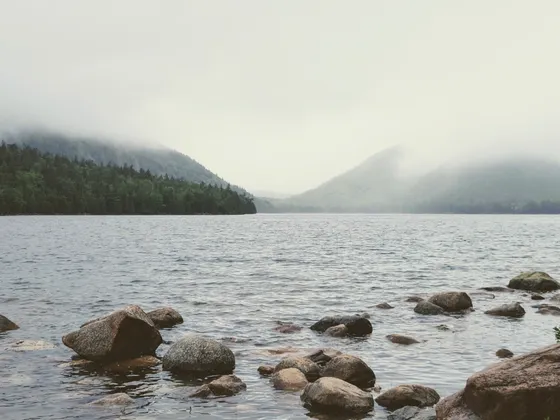 Pemadumcook Lake in the 100-Mile Wilderness