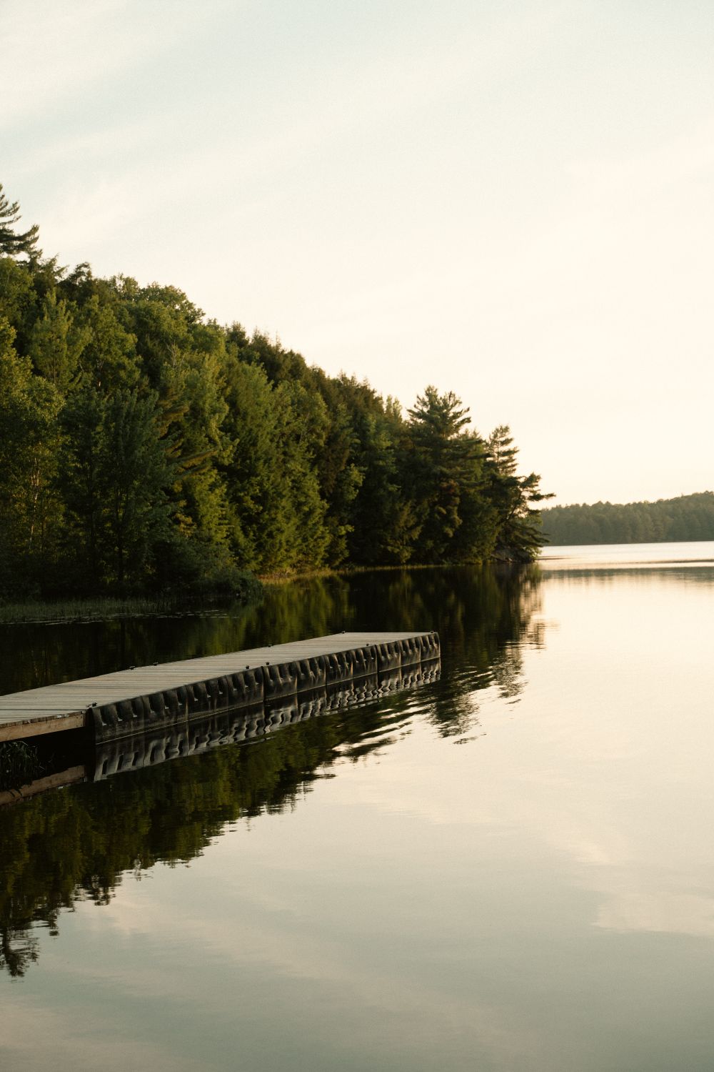 Restoule Rear View Peaceful lake view in Restoule, Ontario · Free Stock Photo